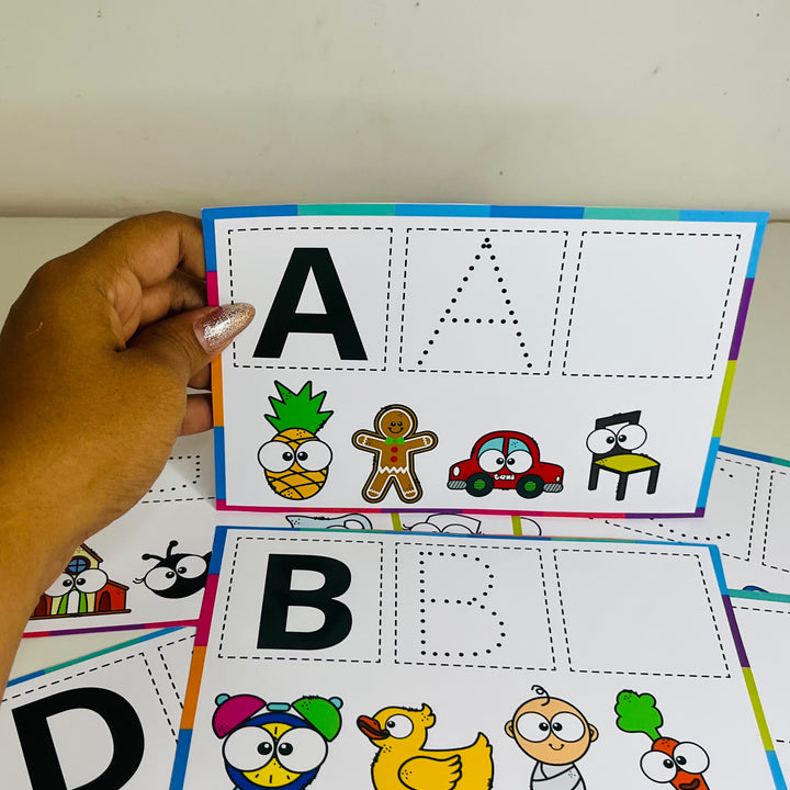 Alfabeto Tracejado Educação Infantil.